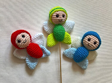 Häkelanleitung Dekofigürchen Schmetterling