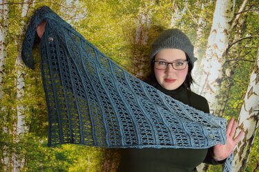 Falf Shawl - Crochet