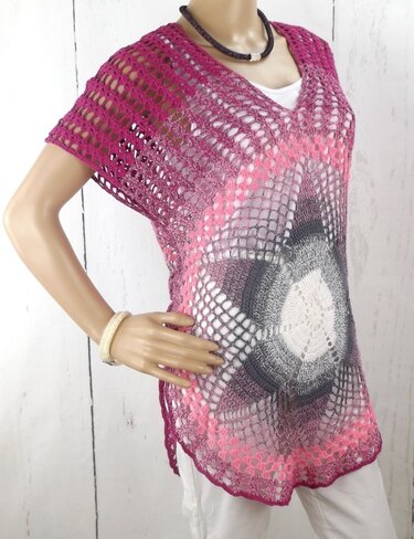 Häkelanleitung Tunika " Candy"