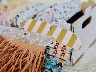 Wickelkarten Ribbonlove- mehr Ordnung in deinem Nähkästchen - Plotting