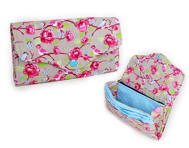 Nähanleitung Geldbörse Lotte nähen 