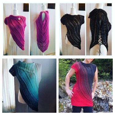 Shirt Tunika Thadal - Häkeln