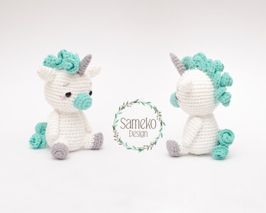 "Olaf das Einhorn" - Häkelanleitung