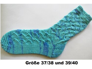 Strickanleitung_    Sommersocke