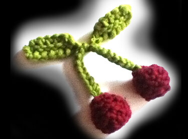 herzige Herzkirschen - Häkeln