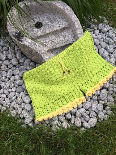 Häkelanleitung süße Hotpants - für große und kleine Mädchen 
