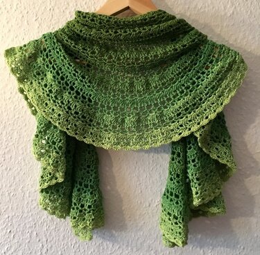 Anleitung Häkeltuch •Ein kleines Stück vom Glück• - Häkeln