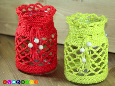 Sparset LICHTERFREUDEN - 3 x Deko häkeln