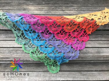 scHÖnes Häkeltuch - Zierfische - Häkeln