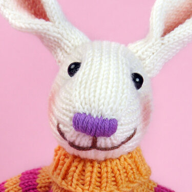 Lollipop Langohr (Hase, Osterhase, Kaninchen, Bunny Strickanleitung)