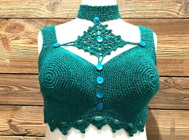 BH "Busenfreundin FANTASIE"...sehr sexy und bequem - Häkeln