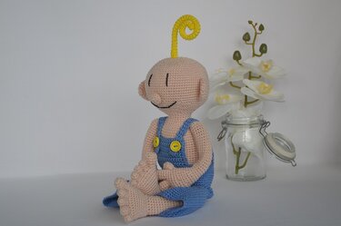 Häkelanleitung "Der Kleine Yogi" (c)