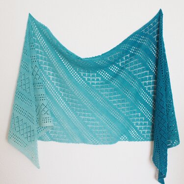 Leonora Wrap - Full reversible - Knitting