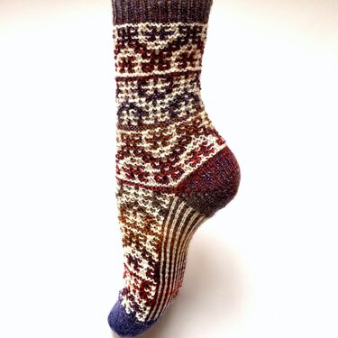 Socken "Route 66" - Stricken