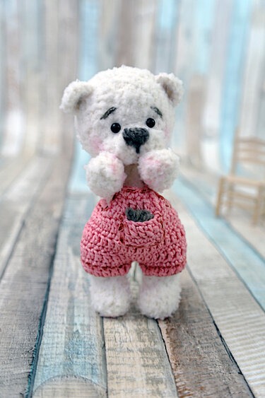 Gratis Häkelanleitung Bär - Bild 5