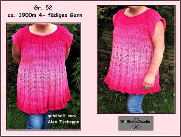 Häkelanleitung Tunika/ Kleid "Strandliebe"