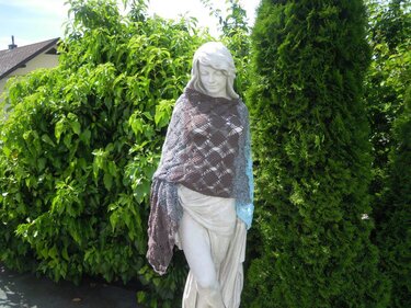 Häkelanleitung – Schultertuch Arachne