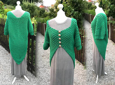 Perles KuschelJacke „Triangulaire“ - Häkeln