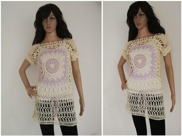Häkelanleitung Tunika "Marie"