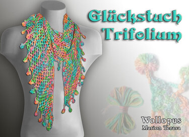 Glückstuch Trifolium - Häkeln