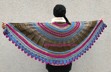 Zopftuch "Barbara" - Häkeln