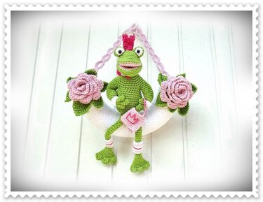 Häkelanleitung Deko / Shopping Queen - Froschen