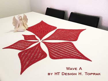 Crochet pattern Wave