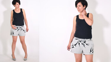 eBOOK # 117 SHORTY.hose Unisex Gr.32-58/XS-XXXL - Nähen