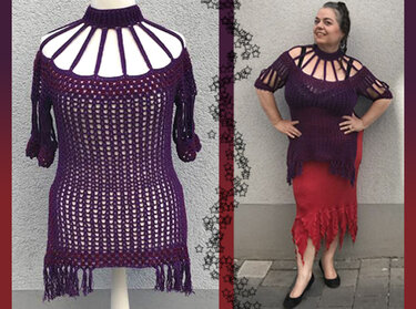 Tunika "Mitternachtstraum"