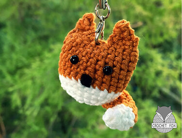 Keychain Fox - Crochet