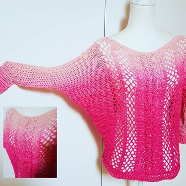 Pullover Erlinda - Häkeln