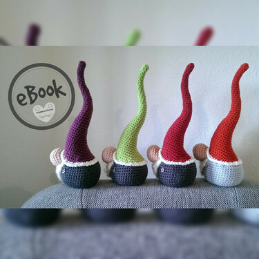 *Zipfelstopper* Deko oder Türstopper / englisch + deutsch - Häkeln