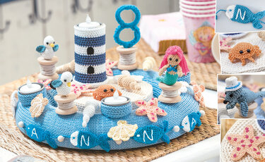 Gehäkelter Geburtstagskranz - Häkeln