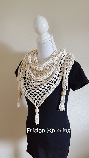 Pattern boho shawl - Crochet