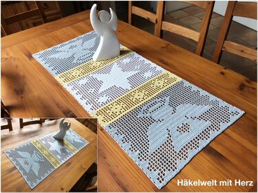 Häkeln / Tischläufer "Angel"