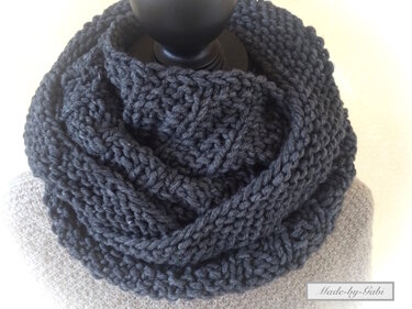 Strick-Anleitung Herren-Loop XL - anfängertauglich - Stricken