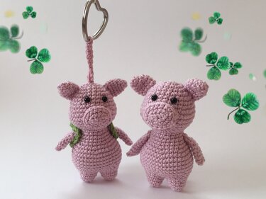 Schweinchen Kringel - Häkelanleitung