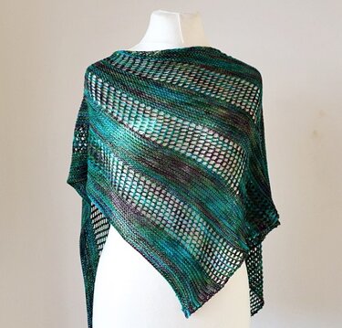 Strickanleitung Tuch "Soraya"