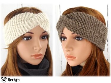 Strickanleitung Stirnband "Twist"