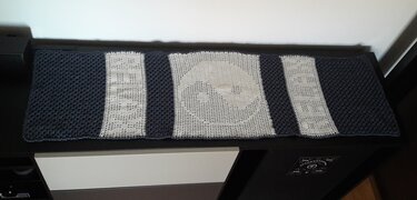 Tischläufer Yin - Yang Relax - Häkeln