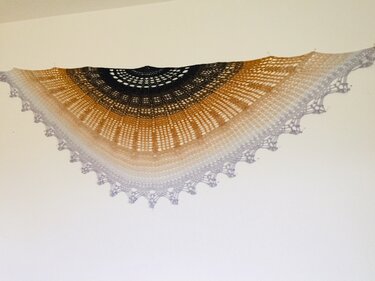 Exklusives Tuch Inanna / UPDATE 02.2018 - Häkeln