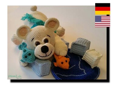 Icebear Brummer + Deco - Crochet Pattern
