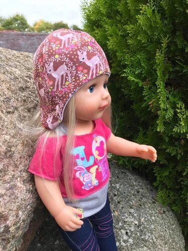 FreE-Book Mupi-Mütze für Puppen - Nähen