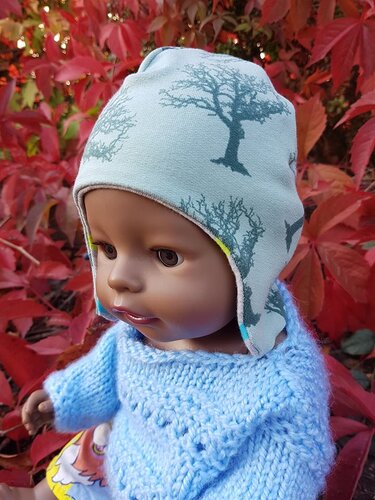 FreE-Book Mupi-Mütze für Puppen - Nähen