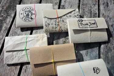 Recycling-Geldbörse aus Getränkekarton - Basteln