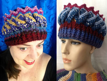 Stirnband “gedrehte Angelika“