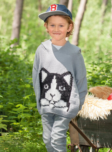 Strickanleitung Kapuzenpulli Gattu