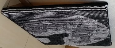 Schatten- / Illusionstrickbild Wolf / Mond - Bild 3