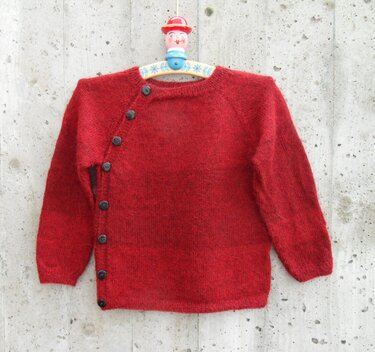 Schlüttli-strickanleitung Gr. 86/92 für Sockenwolle