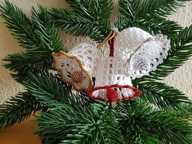 Häkelanleitung Weihnachtsdeko II Glocken